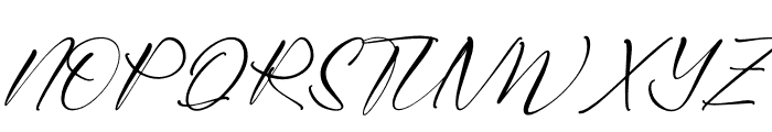 Cicaero Italic Font UPPERCASE
