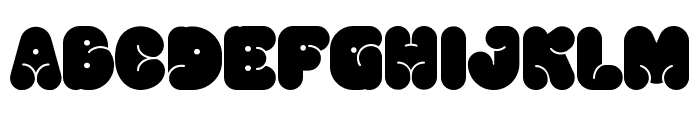 Cicobal Font UPPERCASE