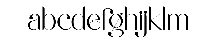 Cigatte Font LOWERCASE