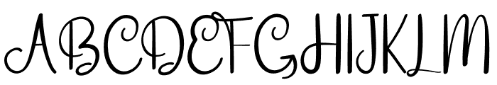 Cilia Font UPPERCASE