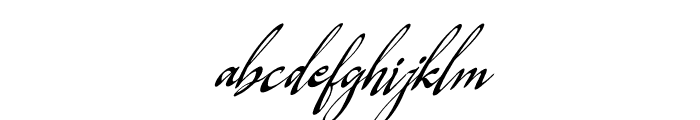 Cillaryn Angistia Italic Font LOWERCASE