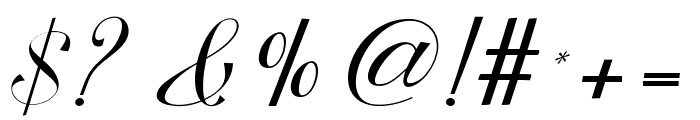 CimberleighScript Font OTHER CHARS