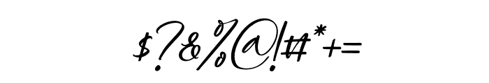 Cimbrella Italic Font OTHER CHARS