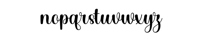 Cinda Font LOWERCASE