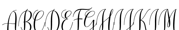 CinderellaScript Font UPPERCASE