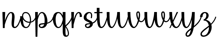 Cindy Clodya Font LOWERCASE