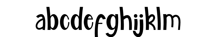 Cingkong Font LOWERCASE