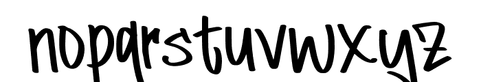 CircleAroundGraffiti-Regular Font LOWERCASE