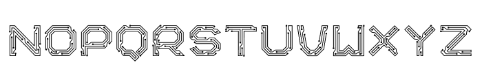 Circuitra Font LOWERCASE