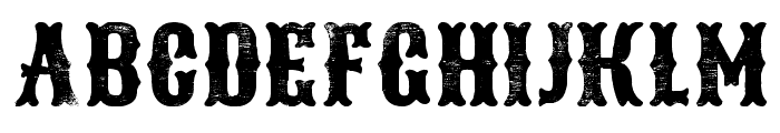 Circus Heavy Font LOWERCASE