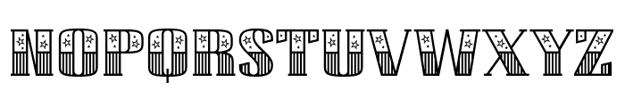 Circus Star Font UPPERCASE