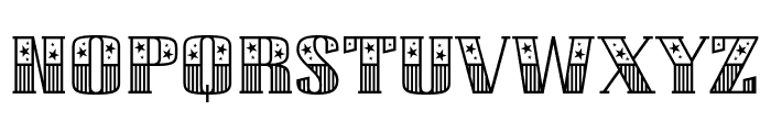 Circus Star Font LOWERCASE