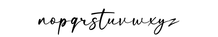 Cisalack Signature Font LOWERCASE