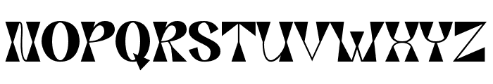 CistSimoly-Regular Font UPPERCASE