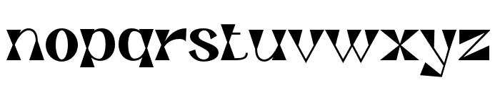 CistSimoly-Regular Font LOWERCASE