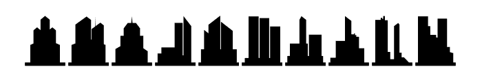 City Skyline Font OTHER CHARS
