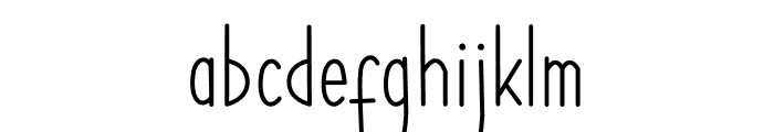 Citylight Font LOWERCASE