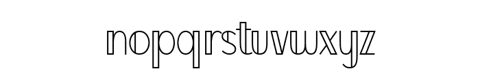 Cityline Font LOWERCASE