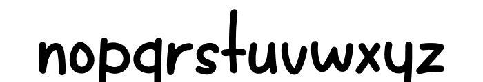 Claire Story Font LOWERCASE