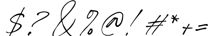 ClairePalmer-Script Font OTHER CHARS