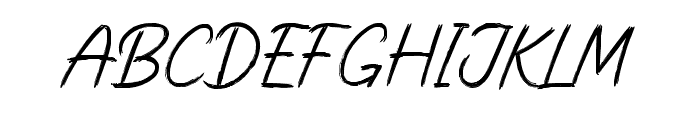 Clairevoyant Font LOWERCASE