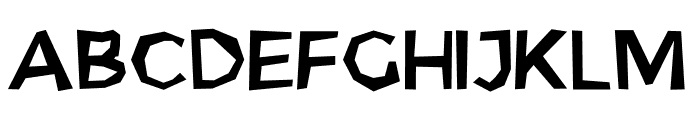 Clanic Font Font UPPERCASE