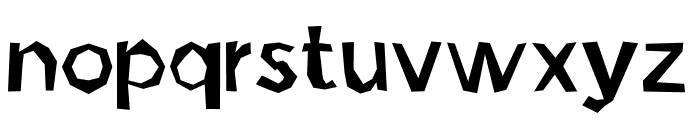 Clanic Font Font LOWERCASE