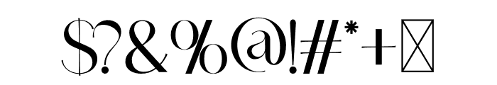 Claradia Font OTHER CHARS