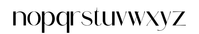 Claradia Font LOWERCASE