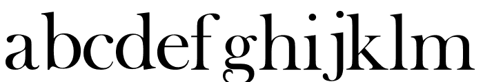 Clari Font LOWERCASE