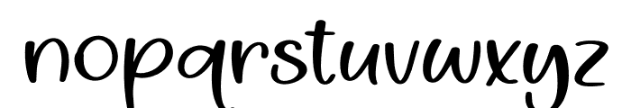 Clarity Cursive Font LOWERCASE