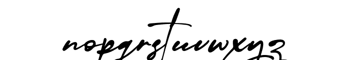ClaritySignature-Regular Font LOWERCASE
