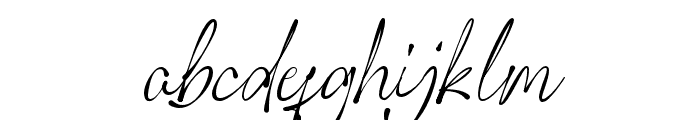 ClarkSmith-Alternate-1 Font LOWERCASE