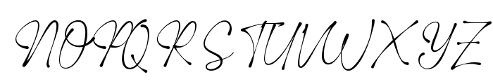 ClarkSmith-Regular Font UPPERCASE