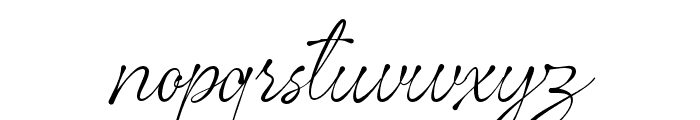 ClarkSmith-Regular Font LOWERCASE