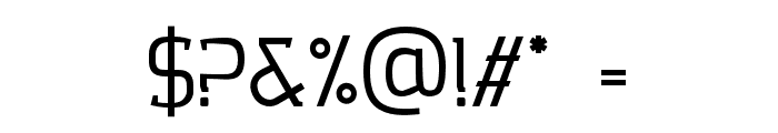 Clarraz Regular Font OTHER CHARS