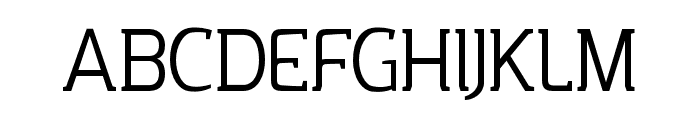 Clarraz Regular Font UPPERCASE
