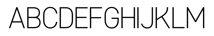 Clarsly Light Font LOWERCASE