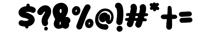 Clashy Font OTHER CHARS