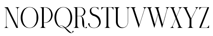 Clasina Font UPPERCASE