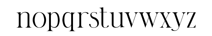Clasina Font LOWERCASE