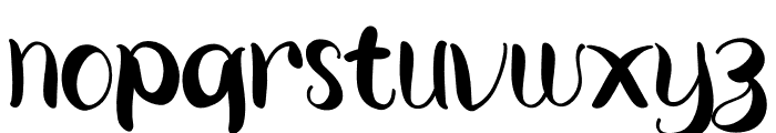 Classia Font LOWERCASE