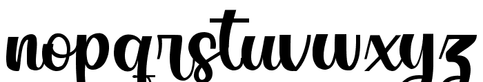 Classic Blody Solid Font LOWERCASE