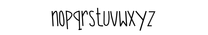 Classic Story Font LOWERCASE
