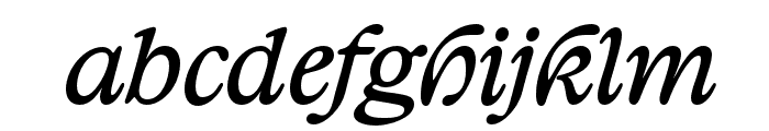 Classical Bold Italic Font LOWERCASE