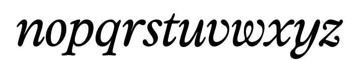 Classical Bold Italic Font LOWERCASE