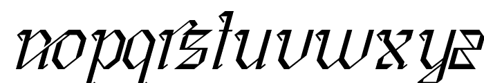 Classical Garments Regular Italic Font LOWERCASE
