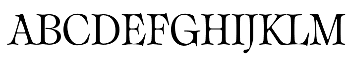 Classical Regular Font UPPERCASE