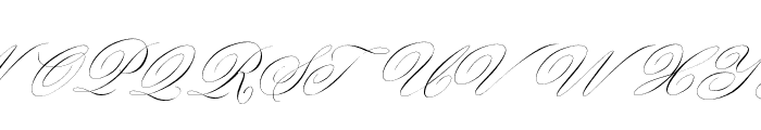 Classical-Thin Font UPPERCASE
