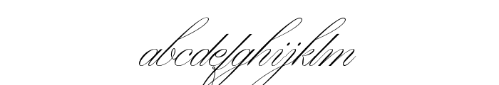 Classical-Thin Font LOWERCASE
